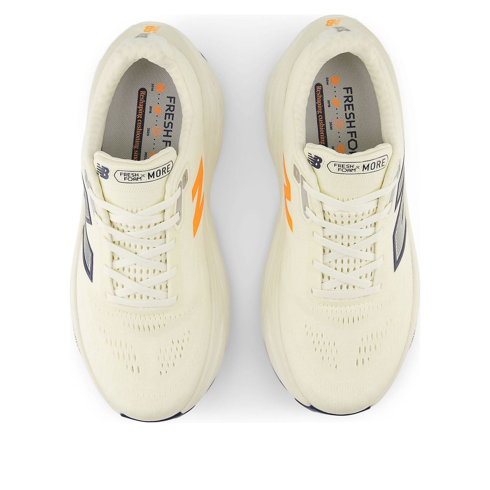 New Balance Fresh Foam X More v5 'Angora Sea Salt Hot Mango' MMORCF5 - 4
