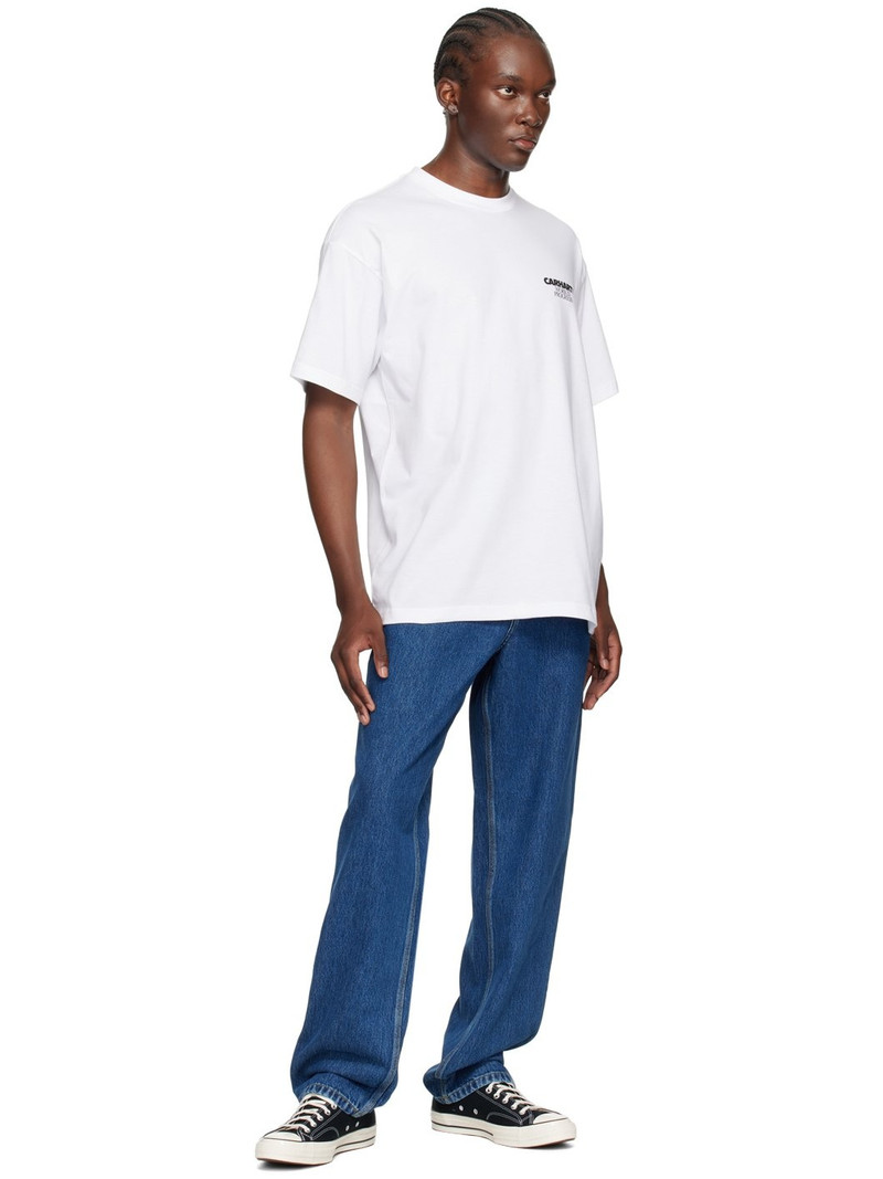 Carhartt Blue Single Knee Jeans outlook