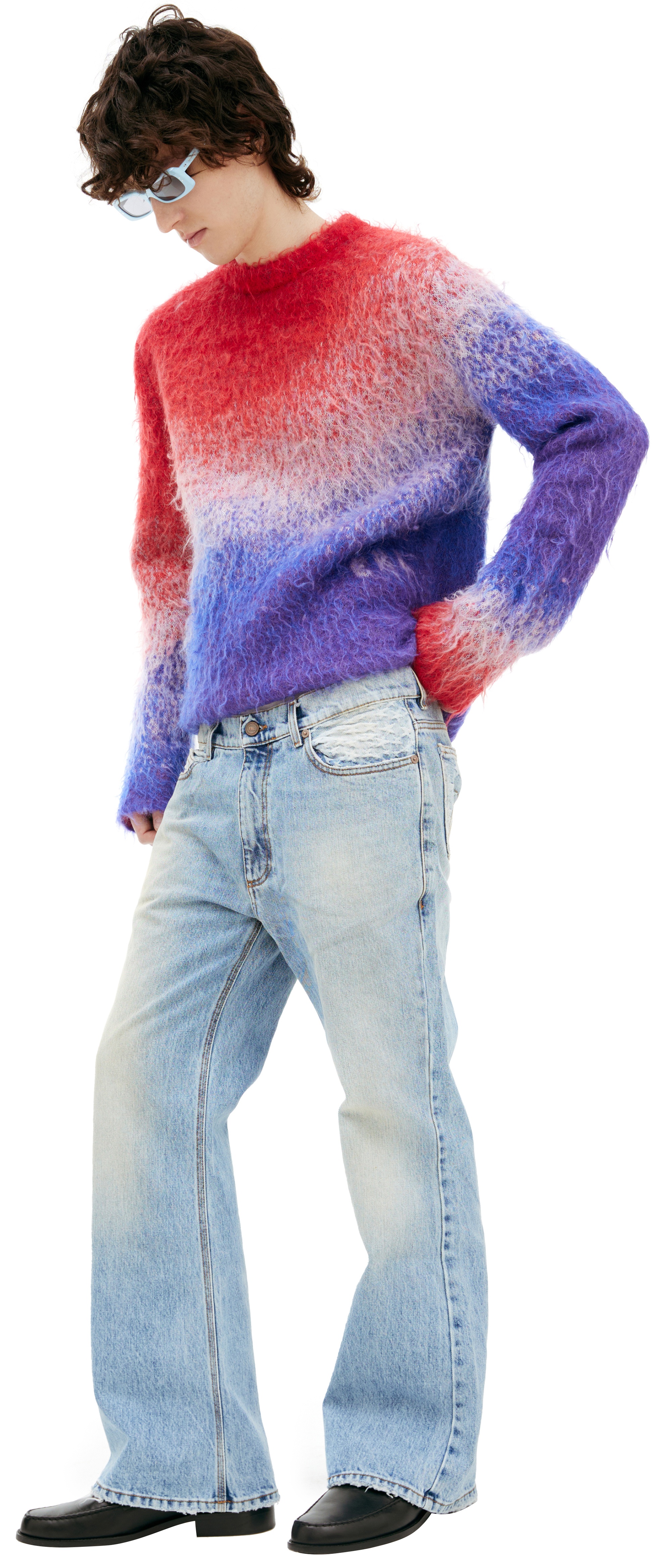 SLOUCHY JEANS WITH SEAMS - 2
