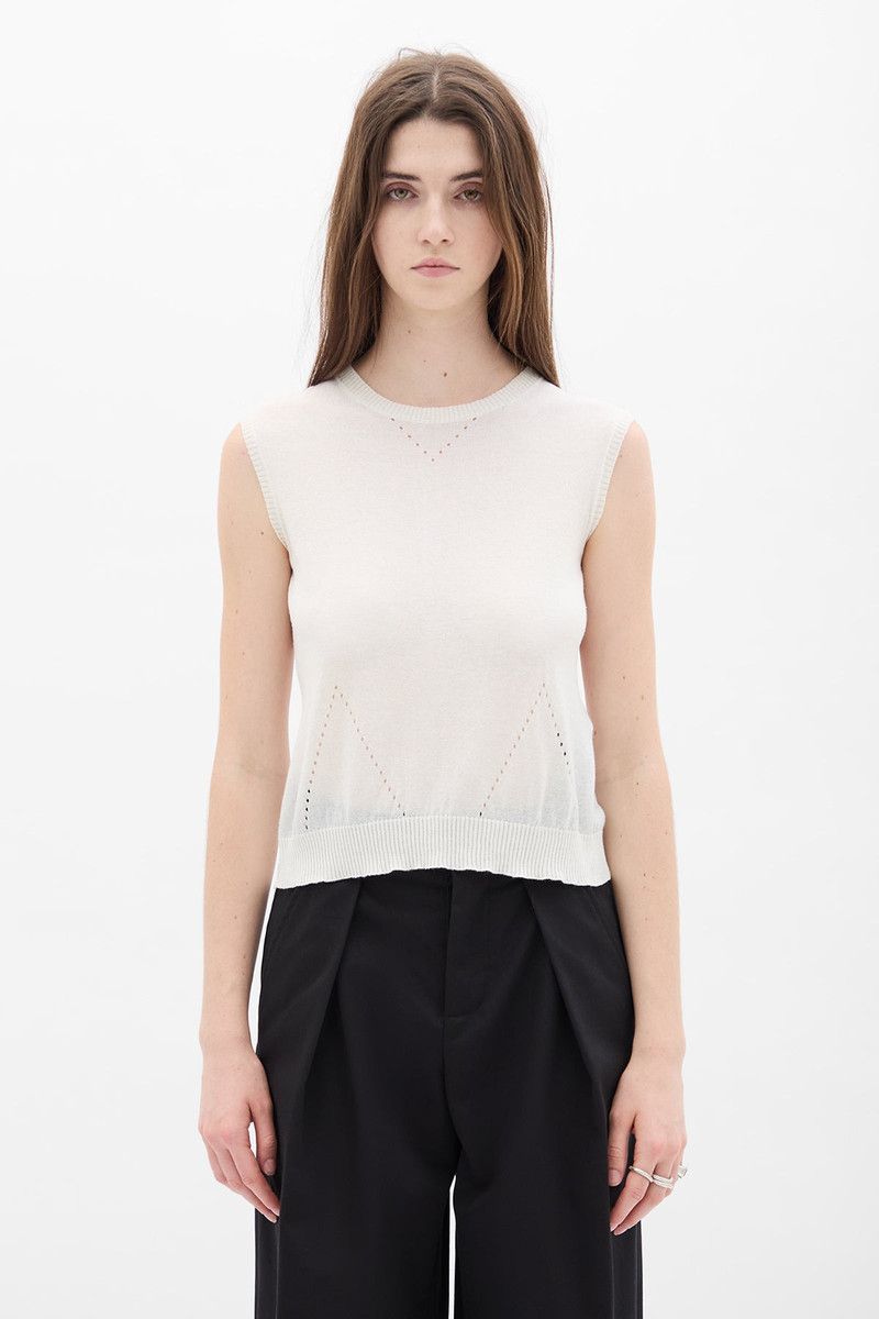 Roka Seamless Sleeveless Knit Top 1