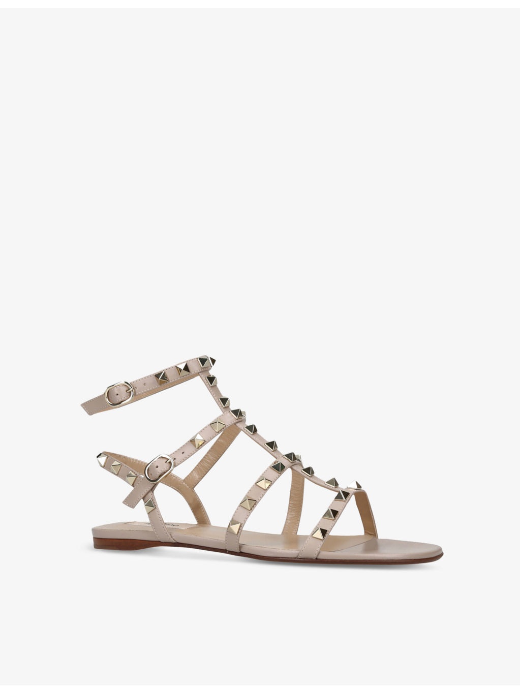 Rockstud Gladiator leather sandals - 3