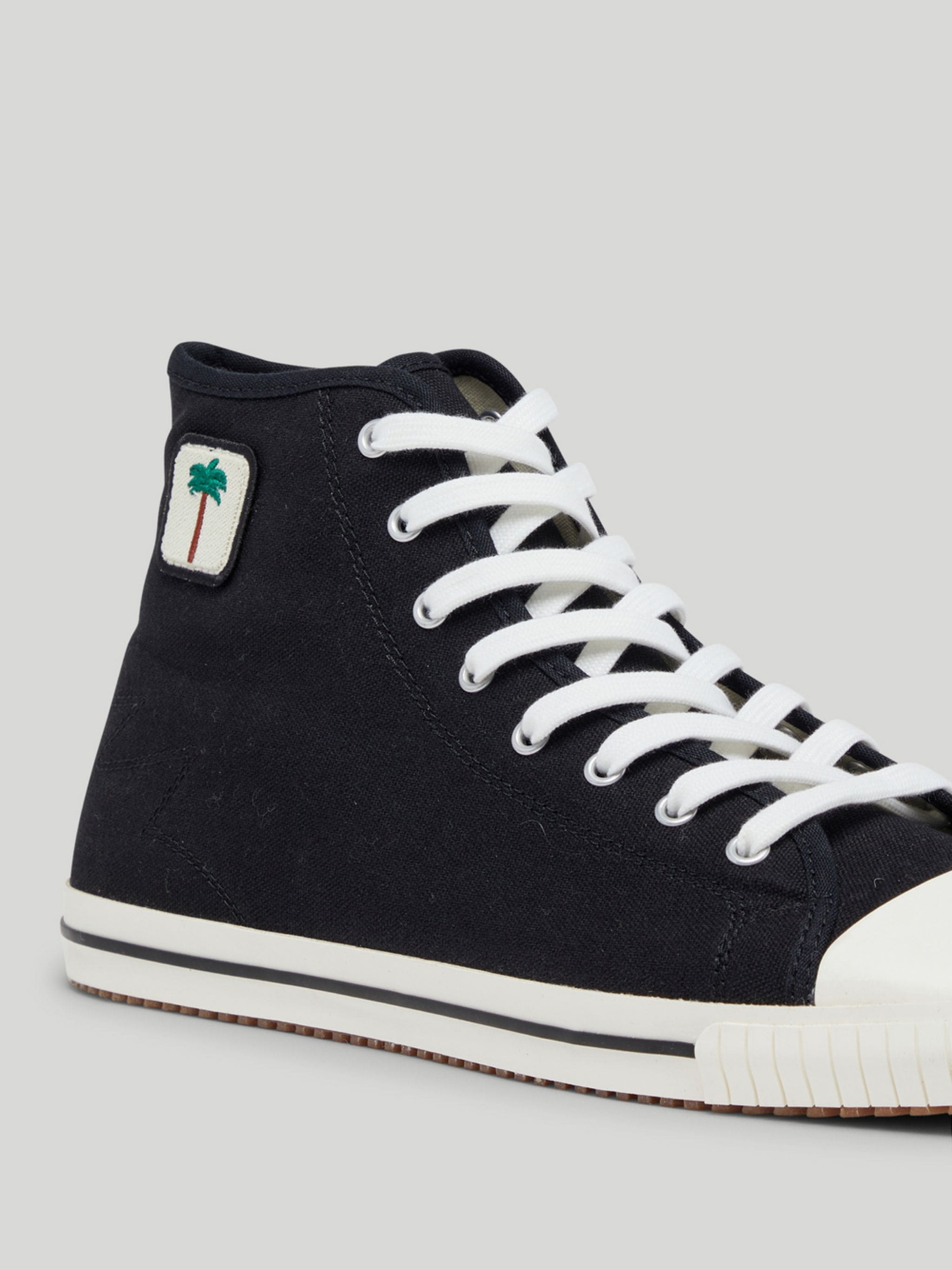 HIGH SQUARE VULCANIZED SNEAKERS - 4