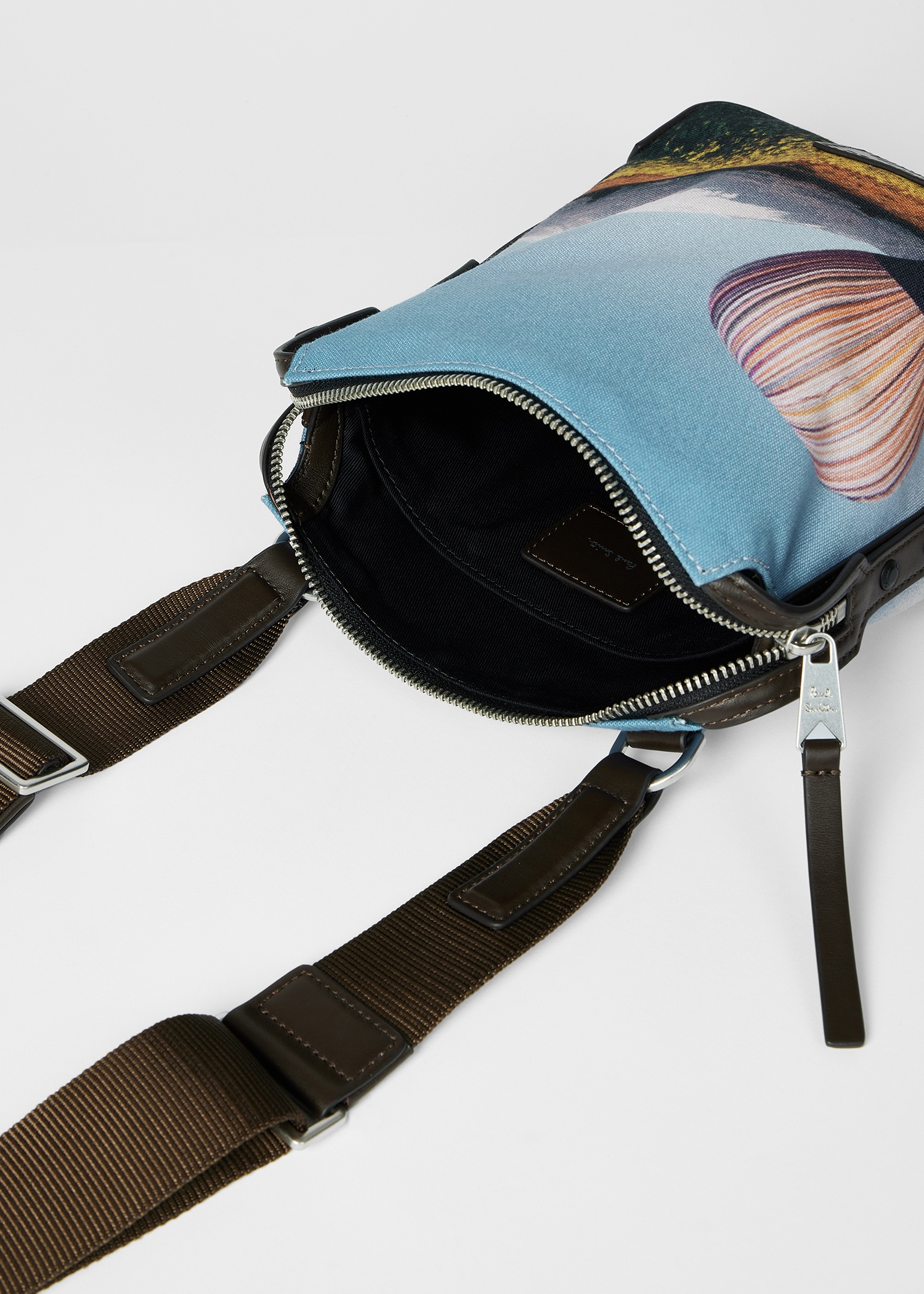 'Signature Stripe Balloon Mount Fuji' Print Flight Bag - 6