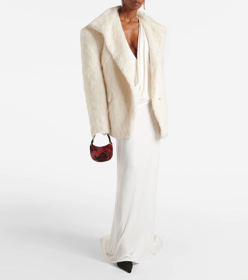 MAGDA BUTRYM Alpaca-blend jacket outlook