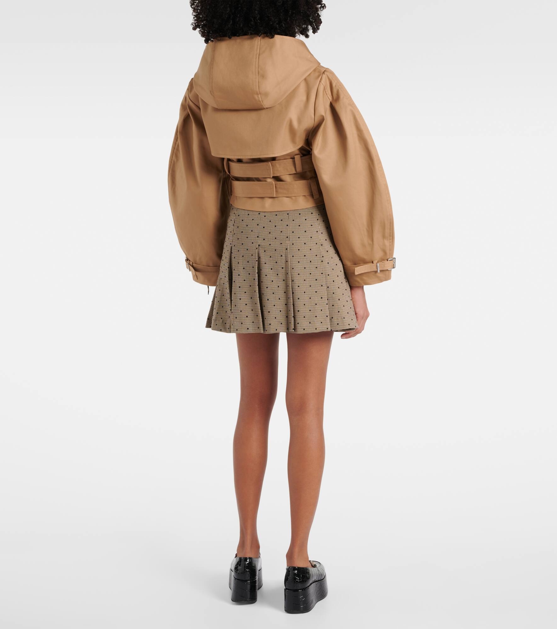 Double-breasted cotton jacket - 3