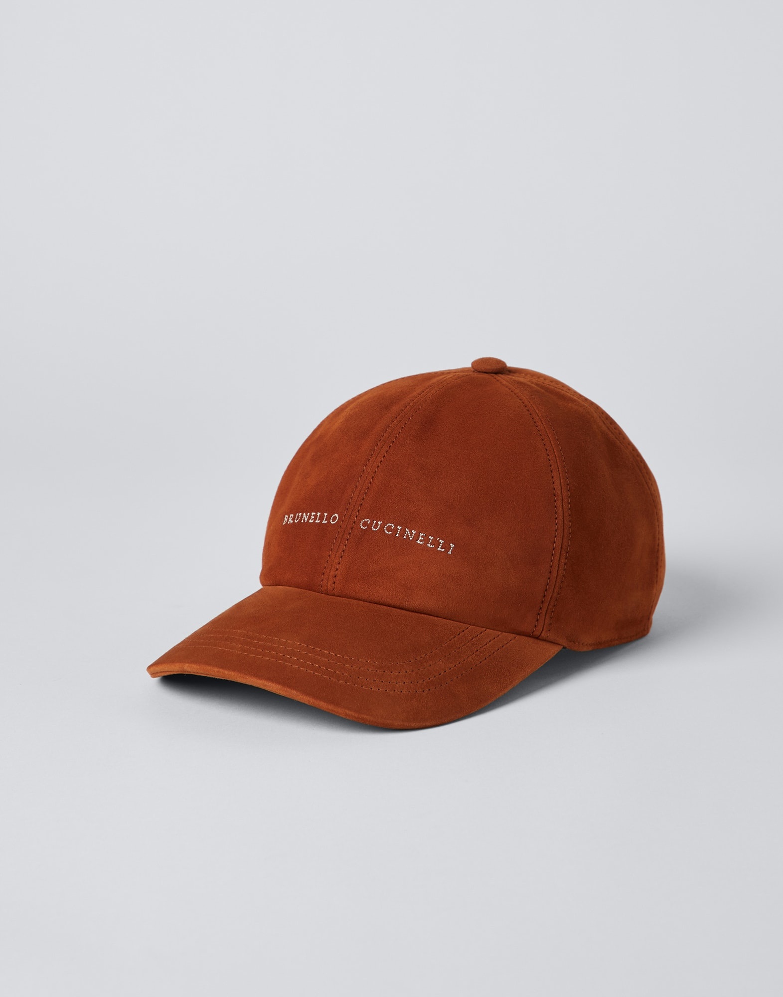 Suede baseball cap - 1