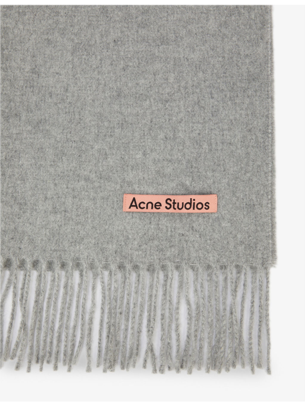 Canada New logo-embroidered wool scarf - 2