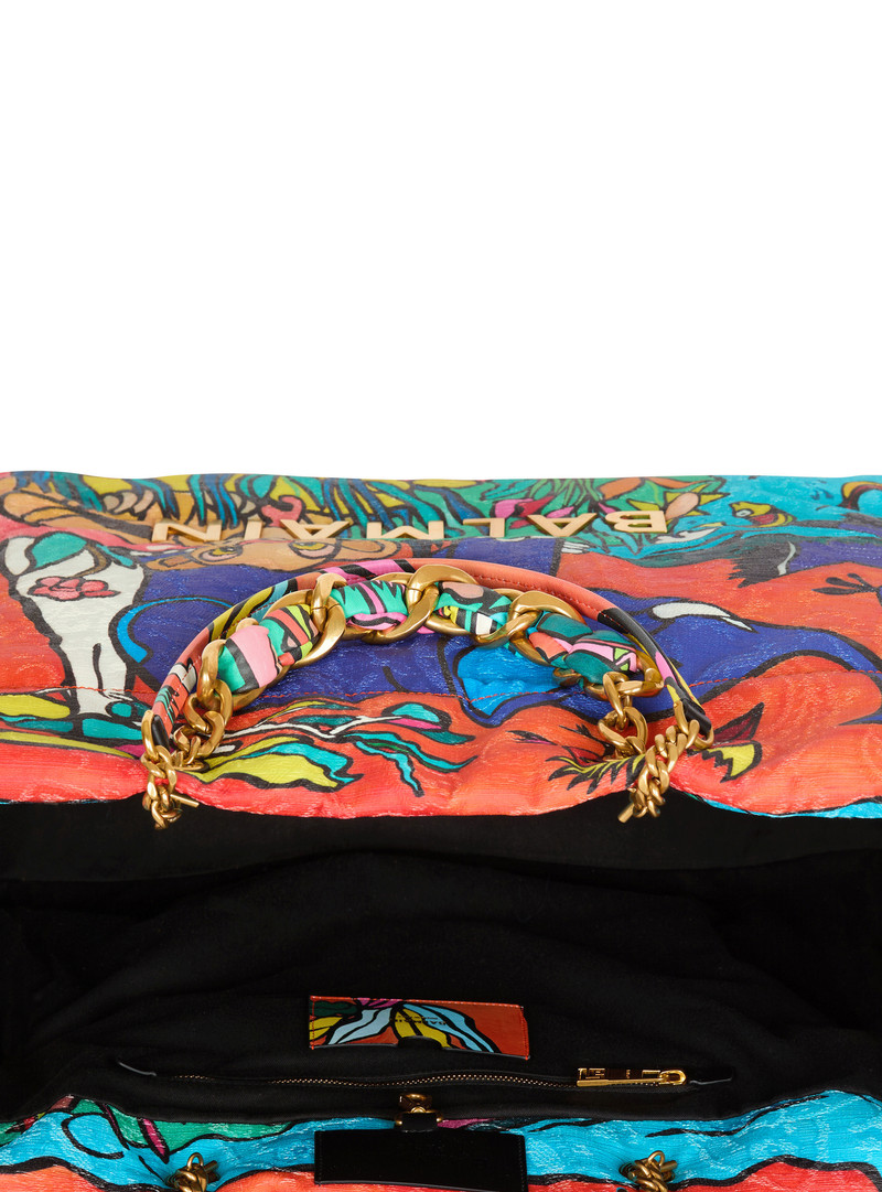 Disney x Balmain: The Lion King - 1945 Soft XXL tote bag in Enfant Précoce print 6