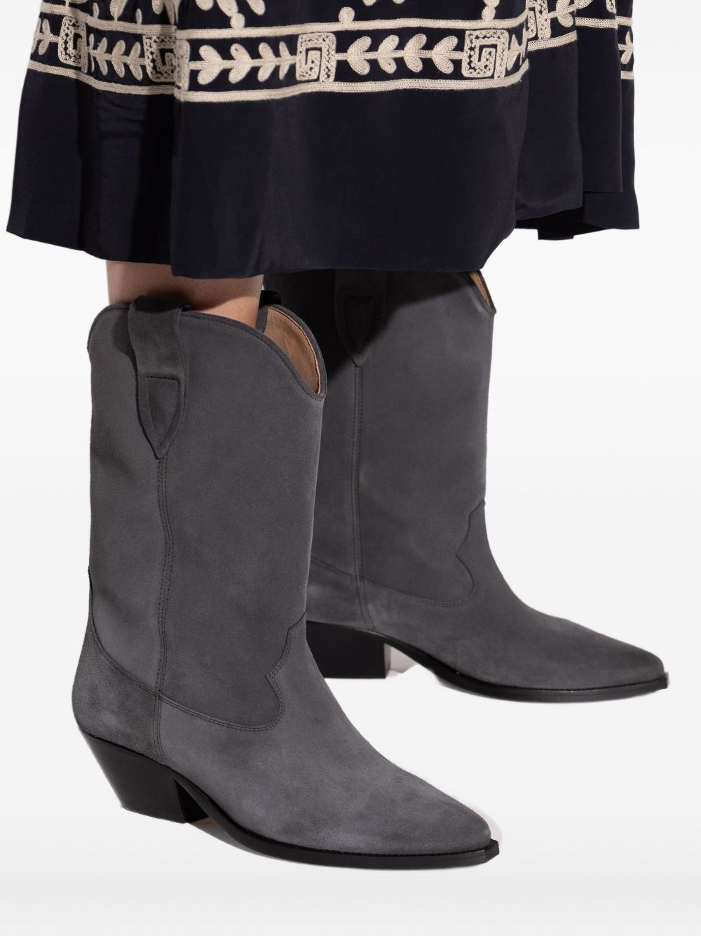 40mm Duerto suede ankle boots - 5