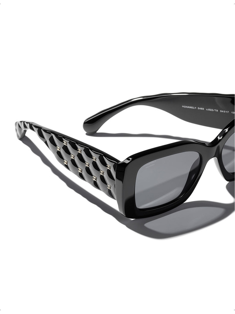 CH5483 square-frame acetate sunglasses 4
