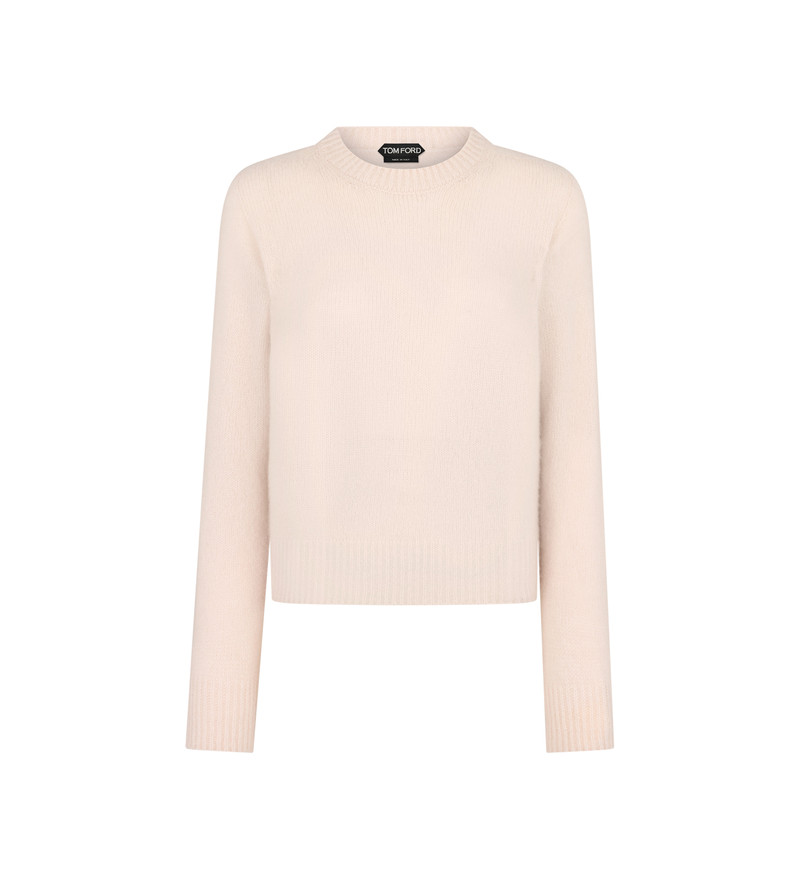 ULTRASOFT CASHMERE SILK CREWNECK KNIT 1