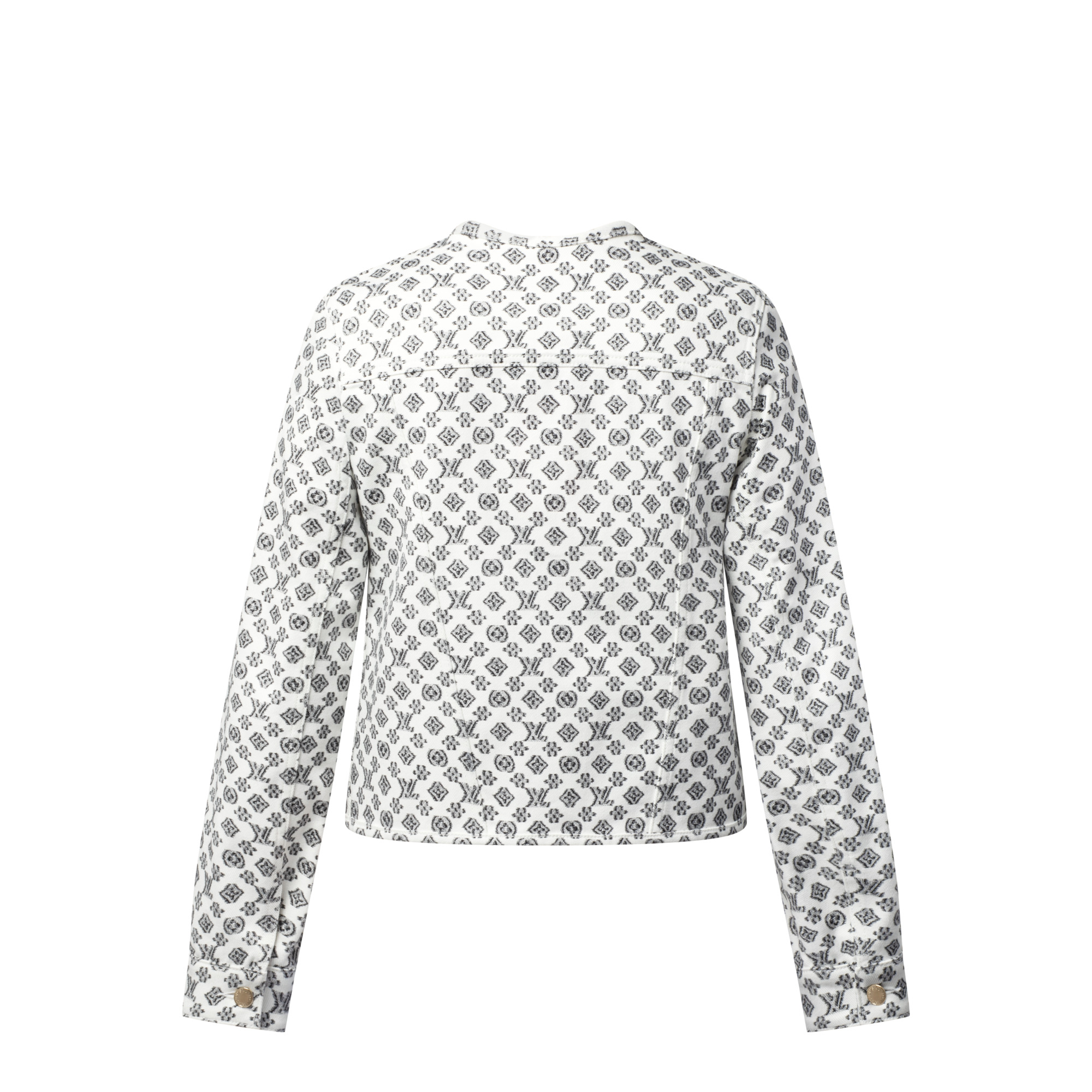 Blurry Monogram Jacket - 3