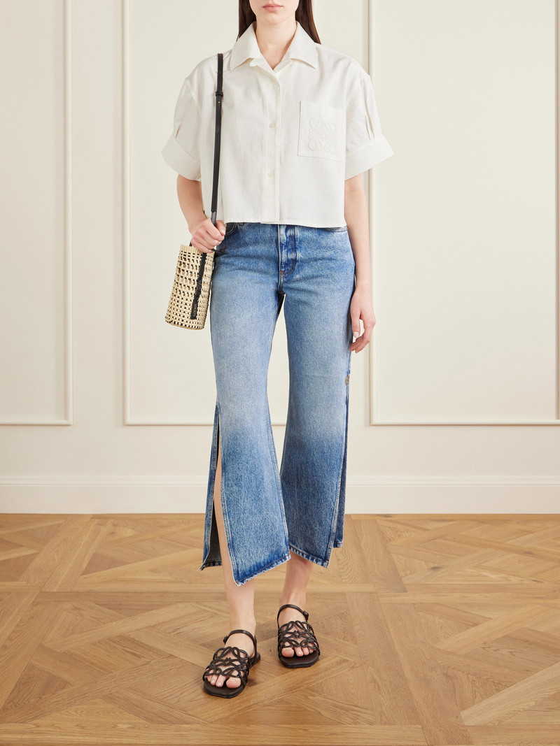 Loewe + Paula's Ibiza High-rise Flared Jeans outlook