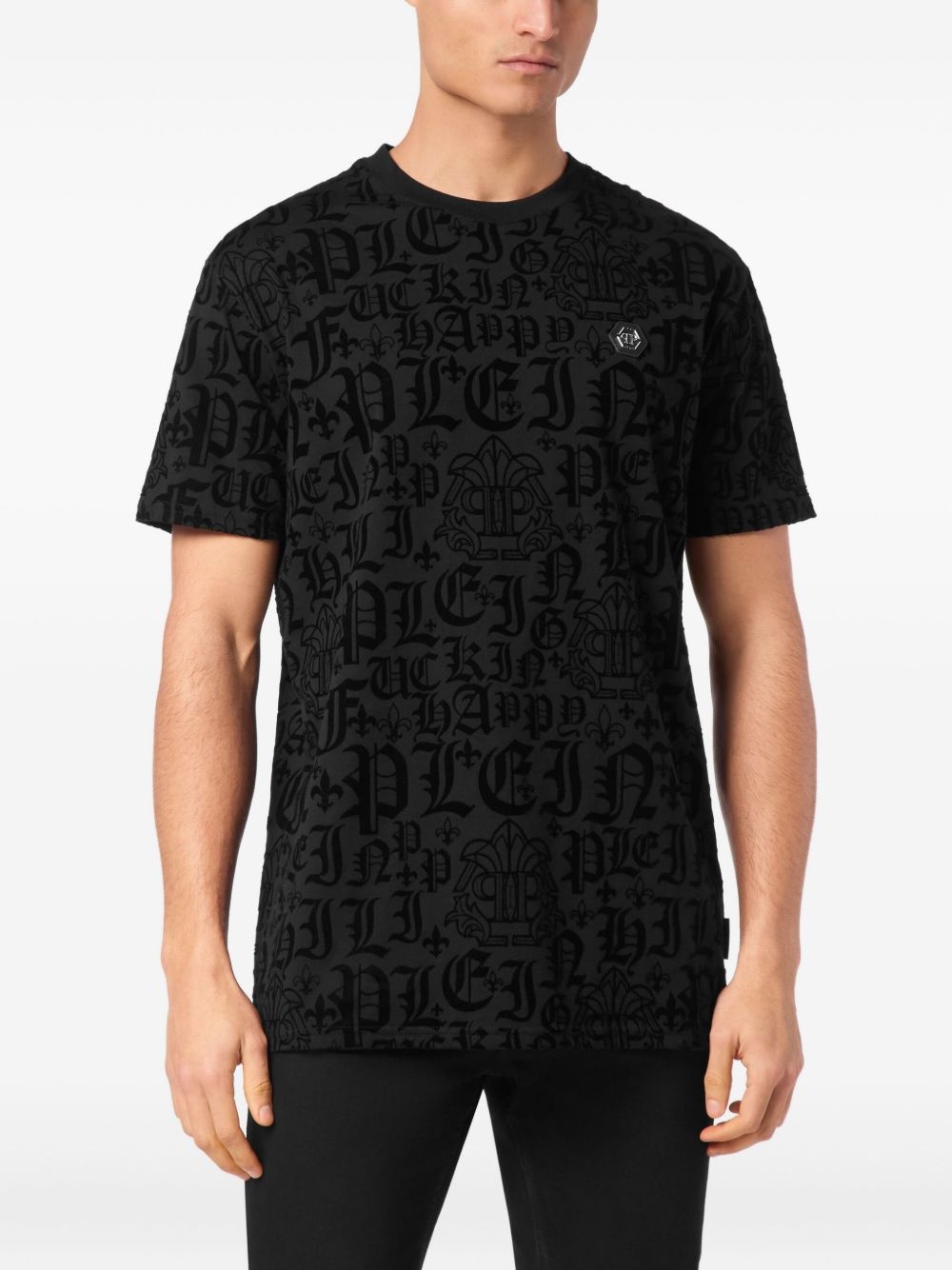 Gothic Plein-print T-shirt - 3