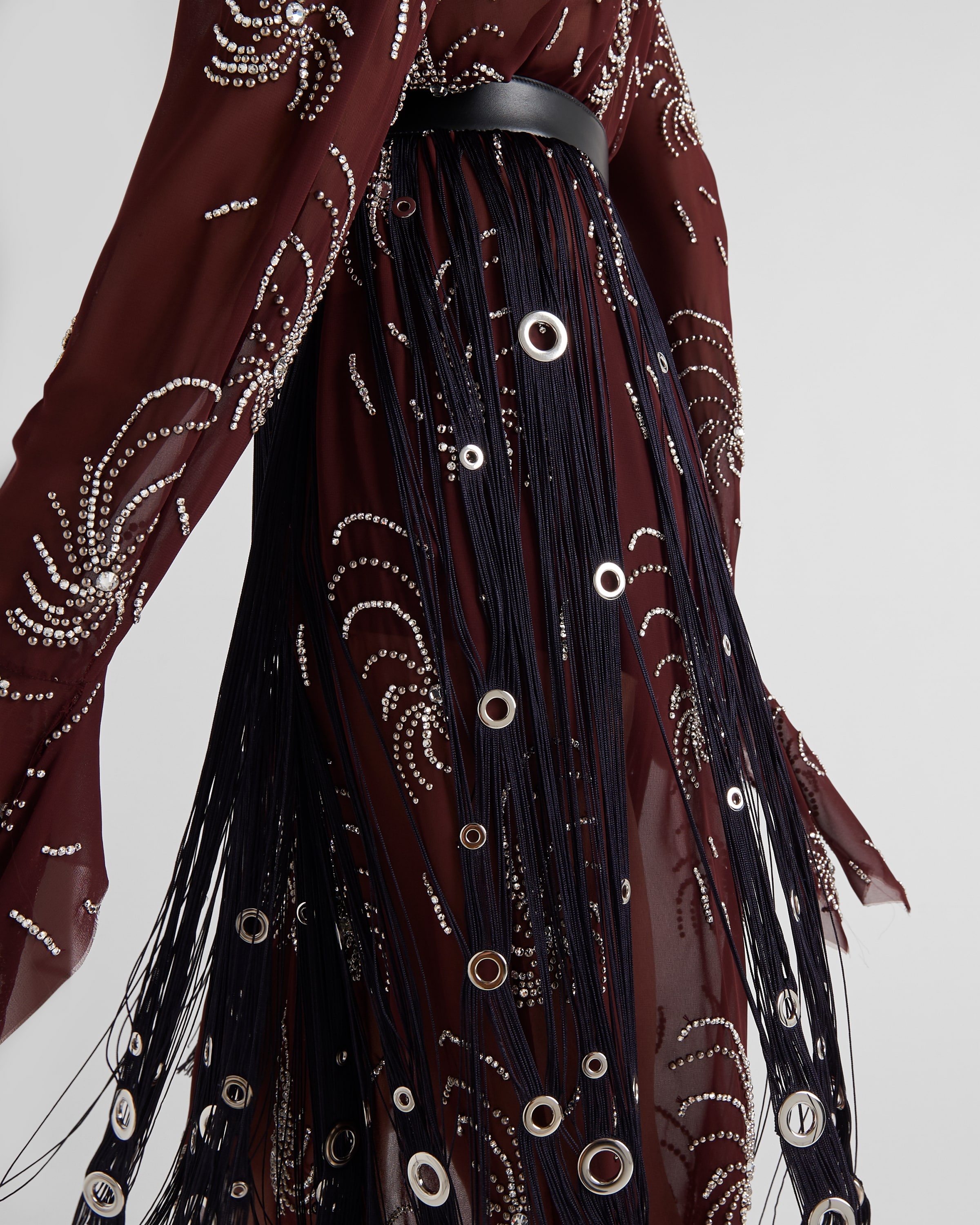 【関税&送料込】Prada Embellished Mesh Skirt Prada rhinestone-embellished Mesh Midi Skirt | Silver | FARFETCH