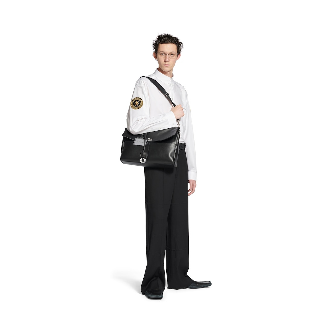 Men's Rodeo Portfolio Bag in Black - 6