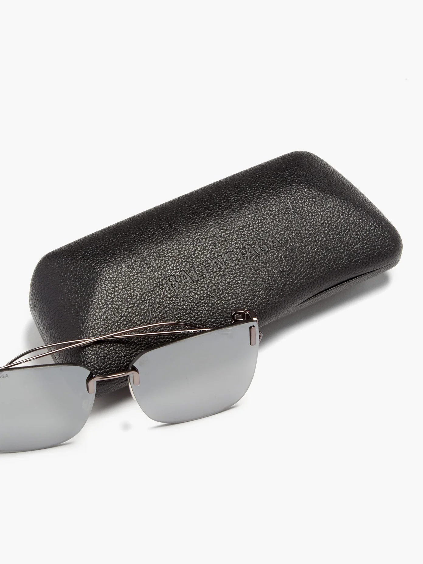 Square metal sunglasses - 5