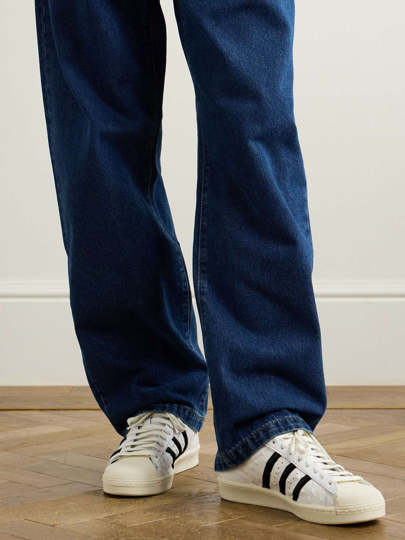 Superstar Vintage Ostrich-Effect Leather Sneakers - 2