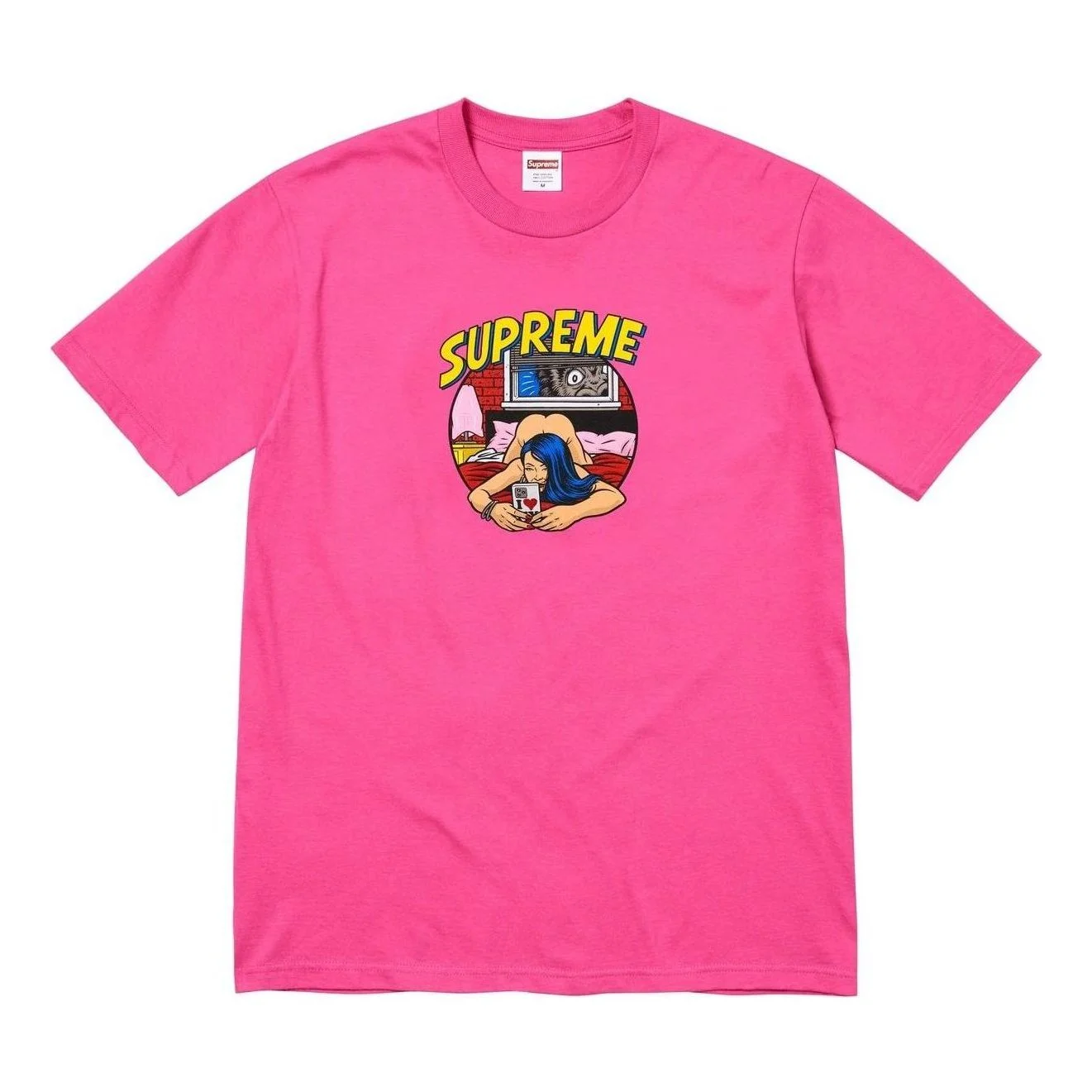 Supreme Bedroom T-Shirt 'Fuchsia' SS25T45-FUCHSIA - 1