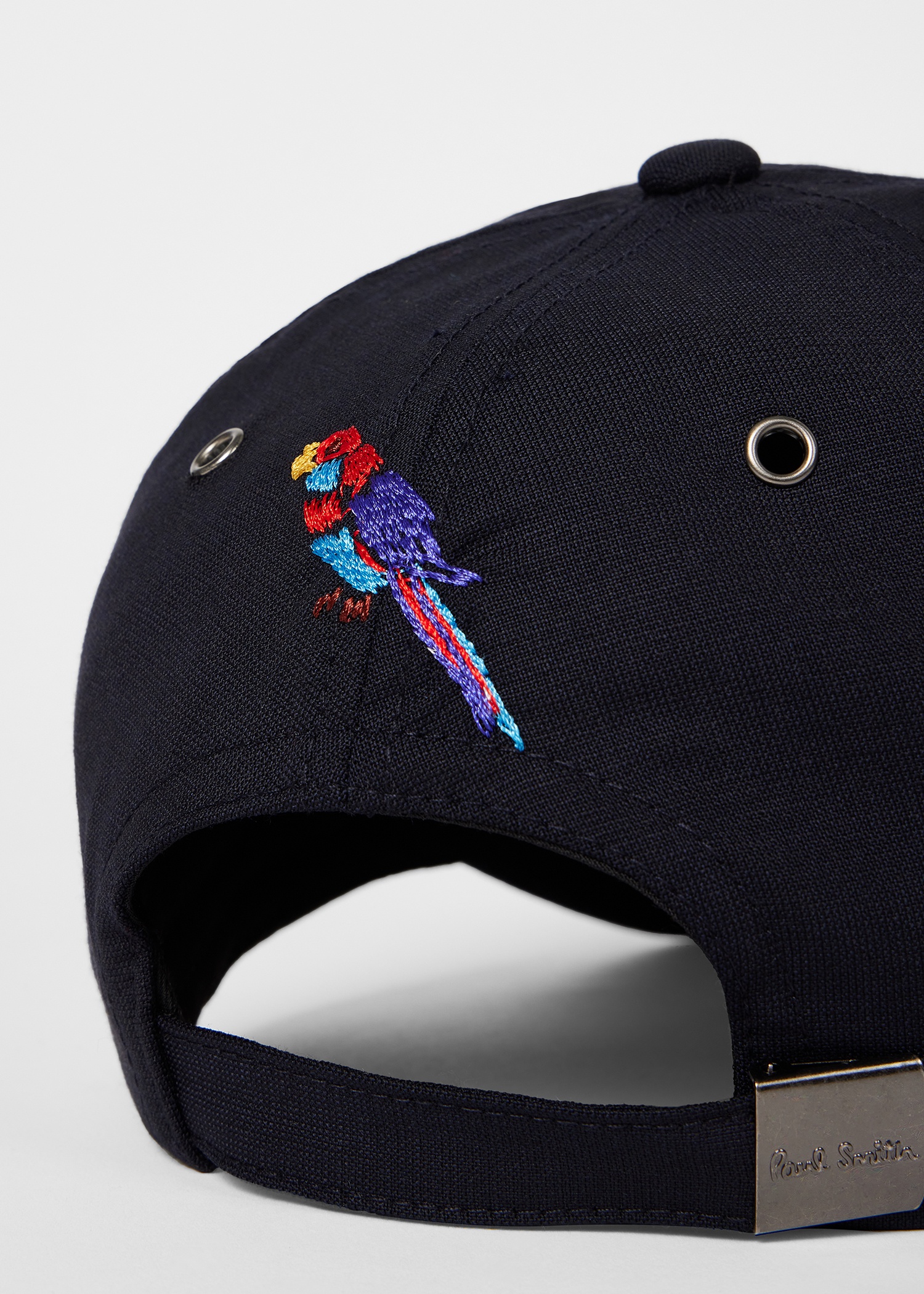 Navy 'Parrot' Baseball Cap - 4