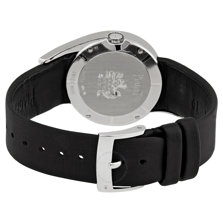 Piaget Limelight Gala Silver Diamond Dial Satin Ladies Watch GOA38160 - 3