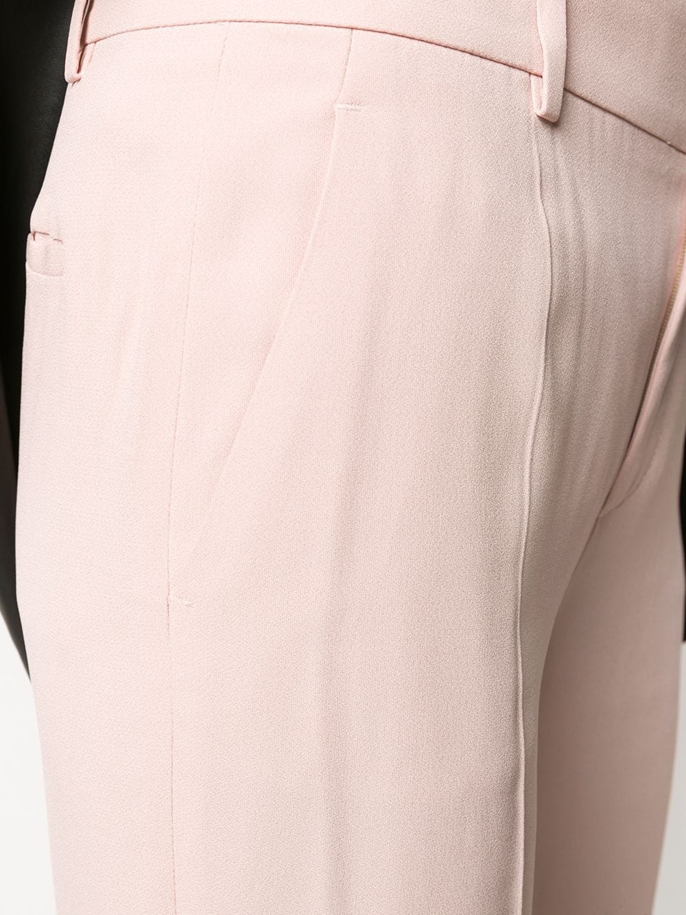 mid-rise straight-leg trousers - 5