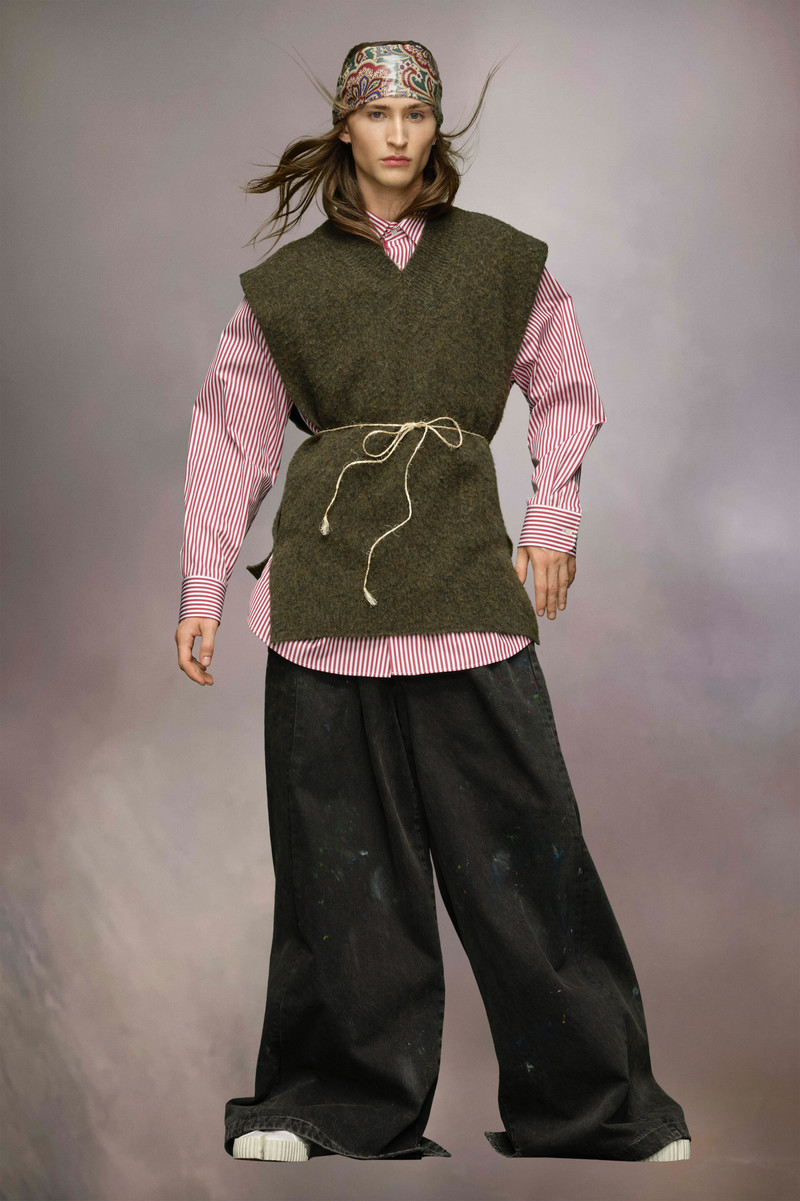 Maison Margiela Knit tabard outlook