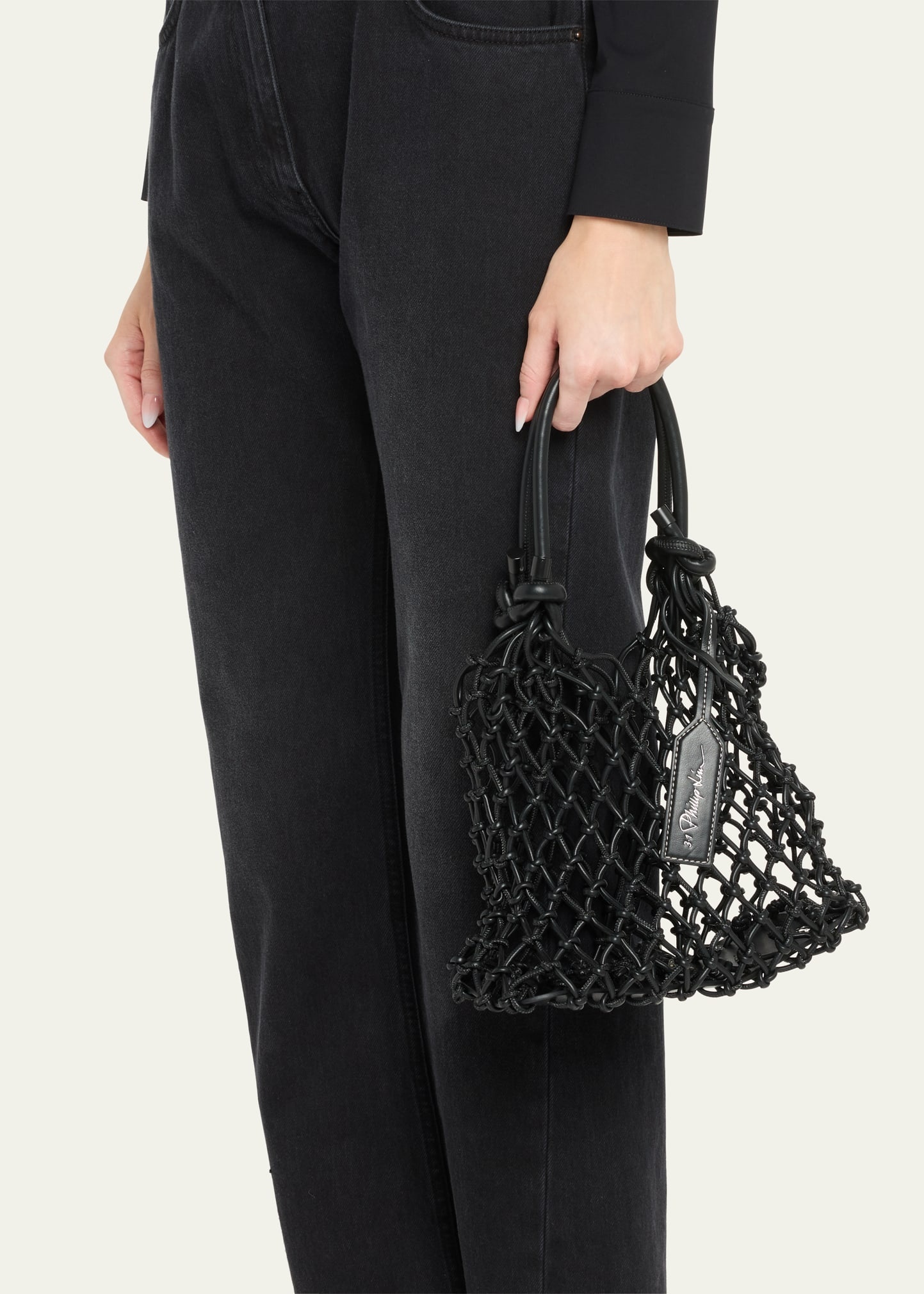 Mini Macrame Sac Top-Handle Bag - 2