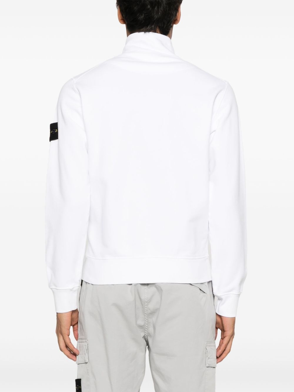 organic cotton fleece sweatshirt - 4