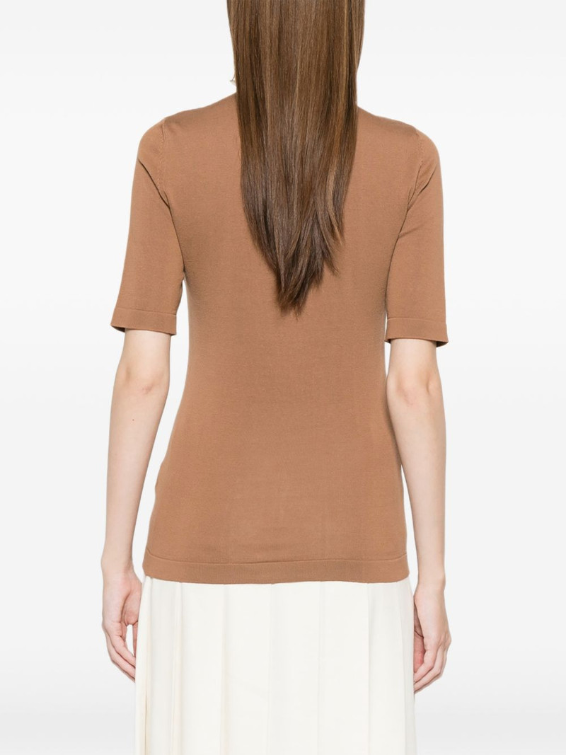 ruffled buttoned T-shirt 4