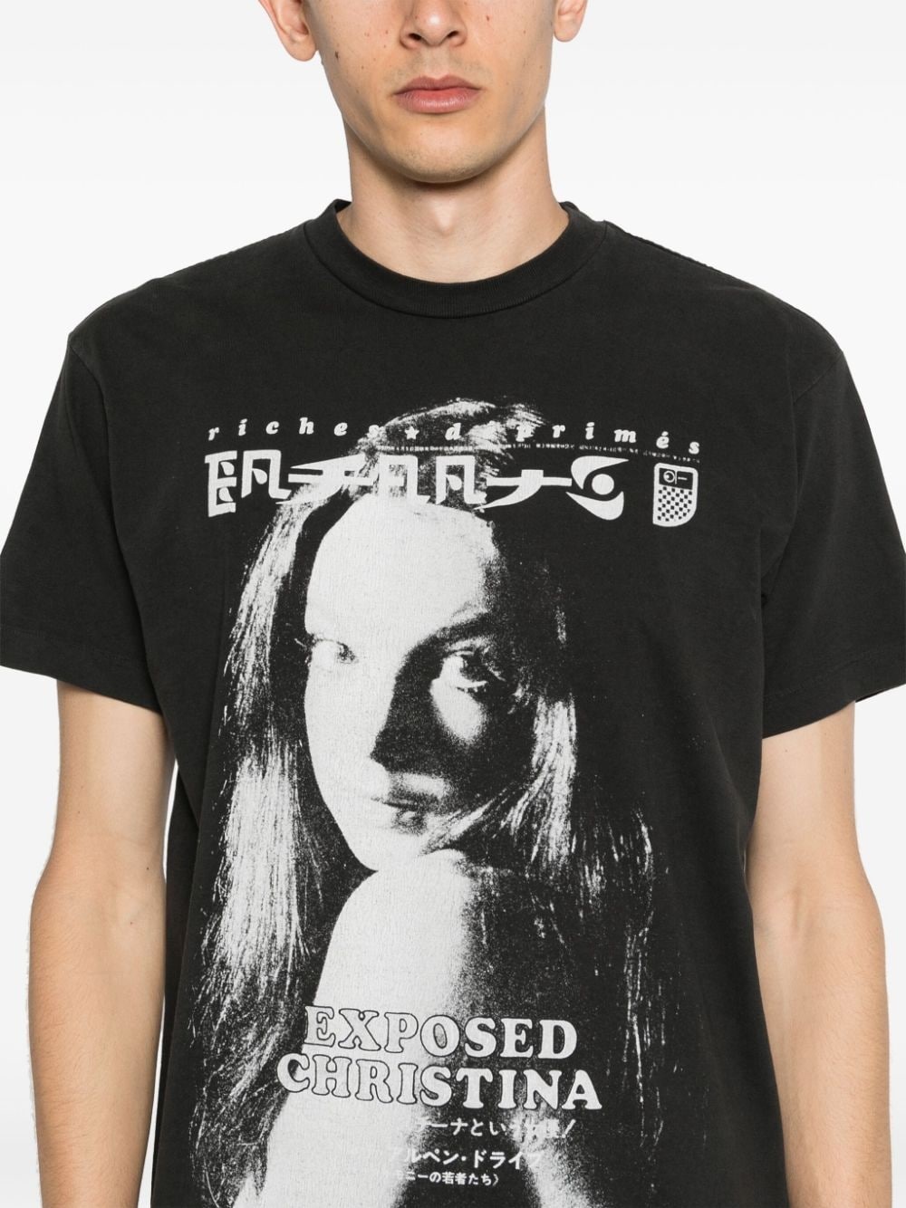 Enfants Riches Déprimés Exposed Christina cotton T-shirt
