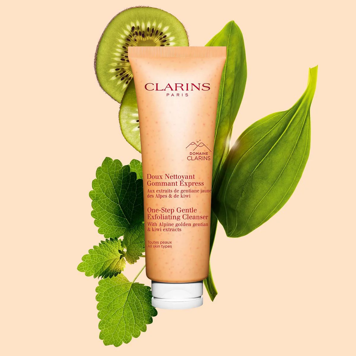One-Step Gentle Exfoliating Cleanser - Face Exfoliator, Makeup Remover + Cleanser for All Skin Types - 1