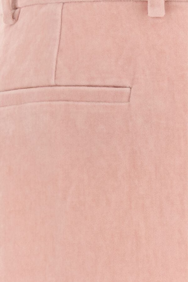 【関税&送料込】Dries Van Noten Pink Velvet Pixy Palazzo Pan Dries Van Noten Pink velvet Pixy palazzo pant