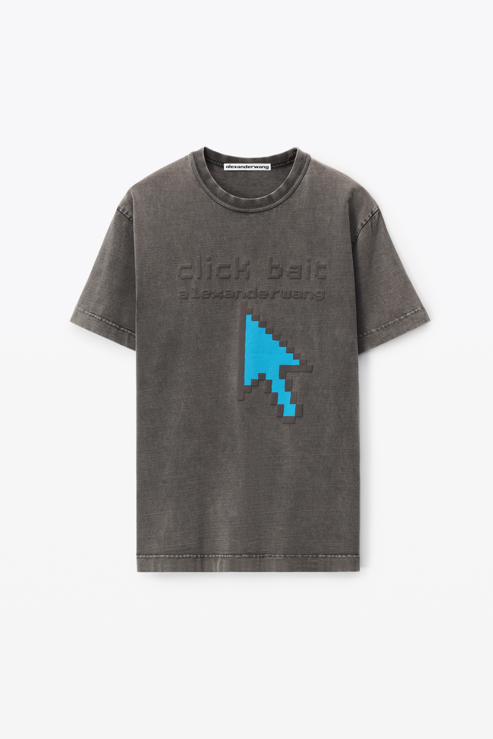 CLICKBAIT GRAPHIC TEE IN COMPACT JERSEY - 1