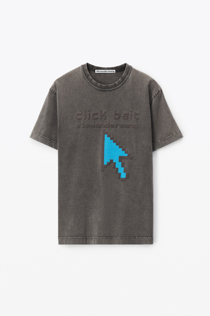 CLICKBAIT GRAPHIC TEE IN COMPACT JERSEY 1