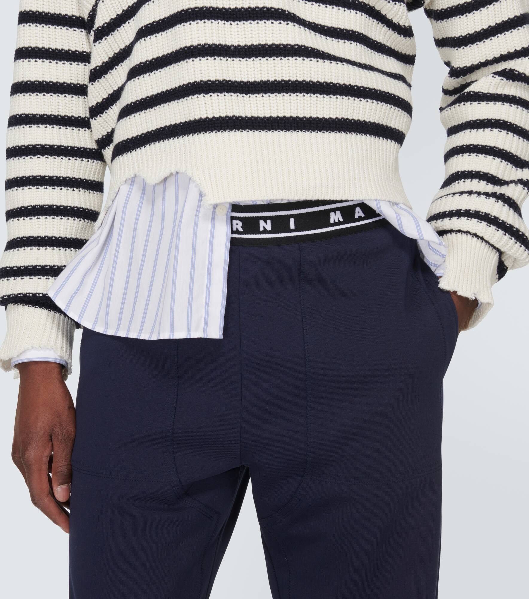 Cotton straight pants - 5