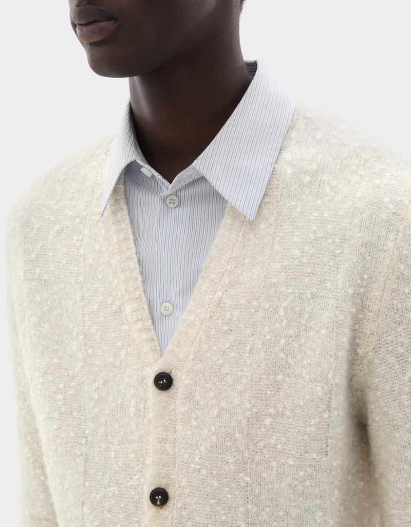 Cashmere and silk cardigan 5