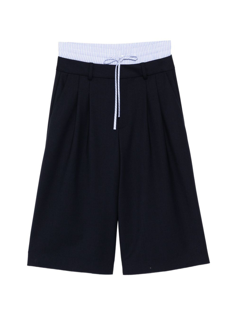 double waistband combo trousers 1