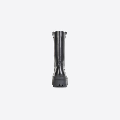 BALENCIAGA Men's Bulldozer Boot in Black outlook