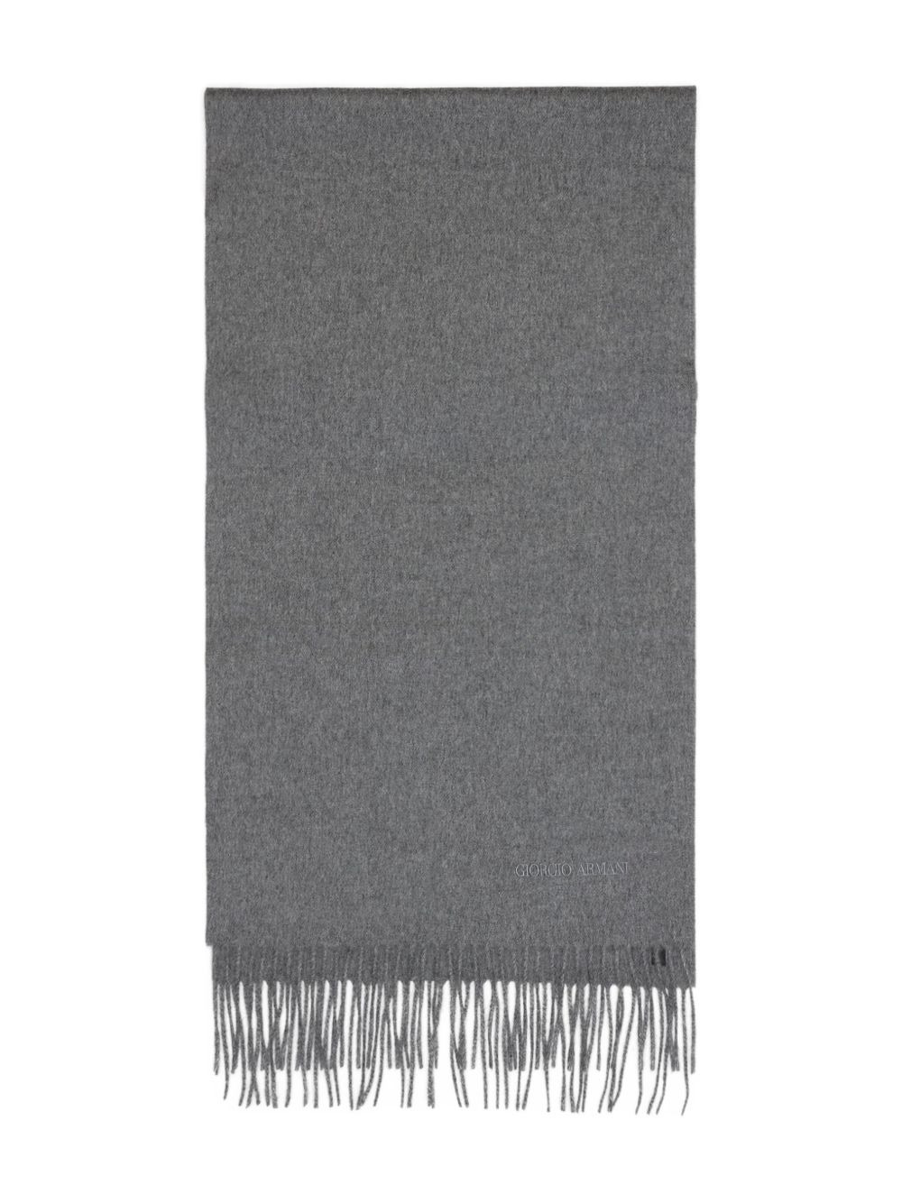 fringed cashmere scarf - 4