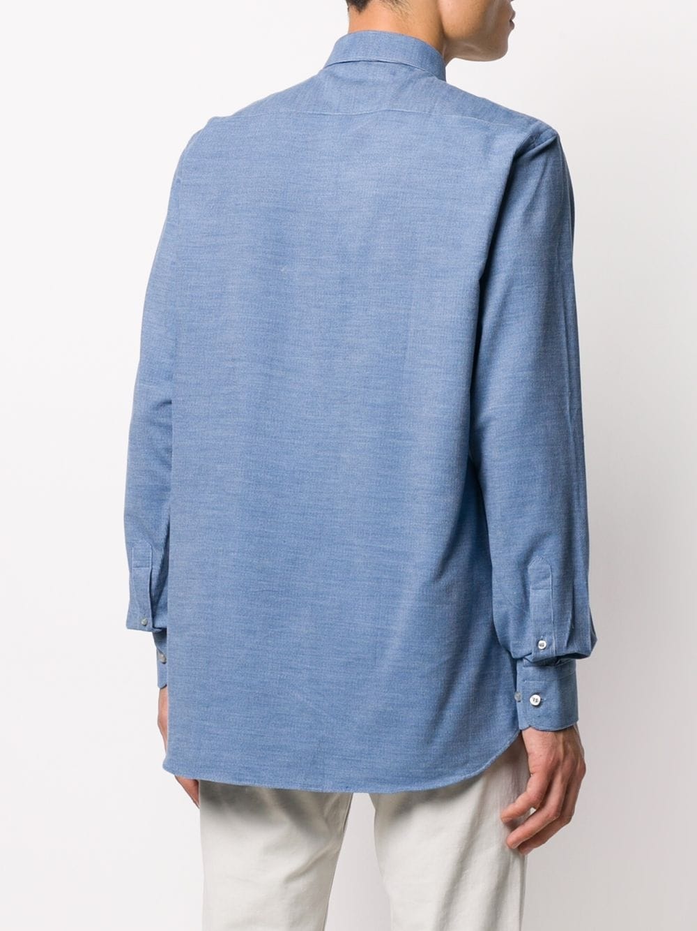 long sleeved chambray shirt  - 4