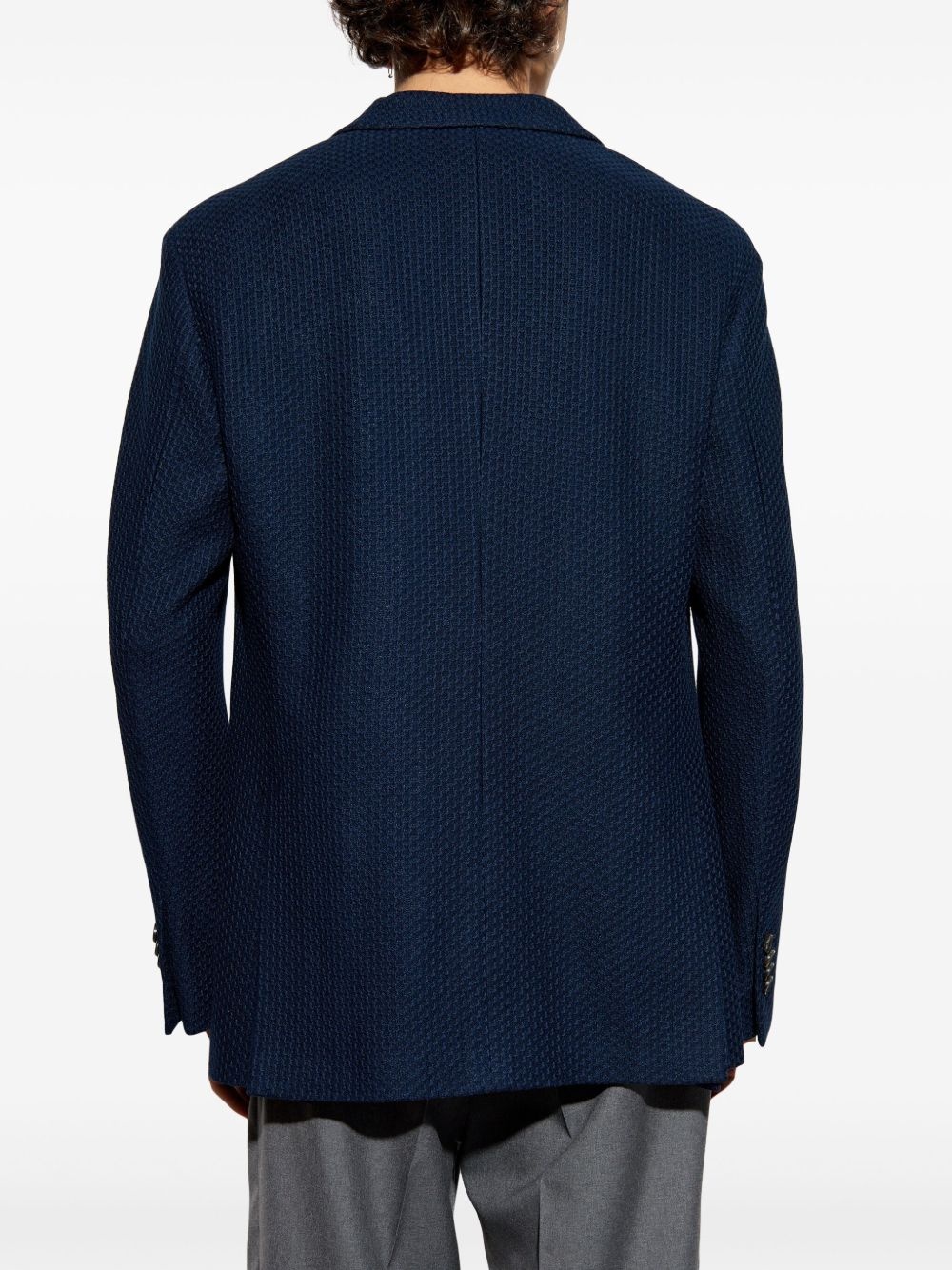 double-breasted blazer - 4