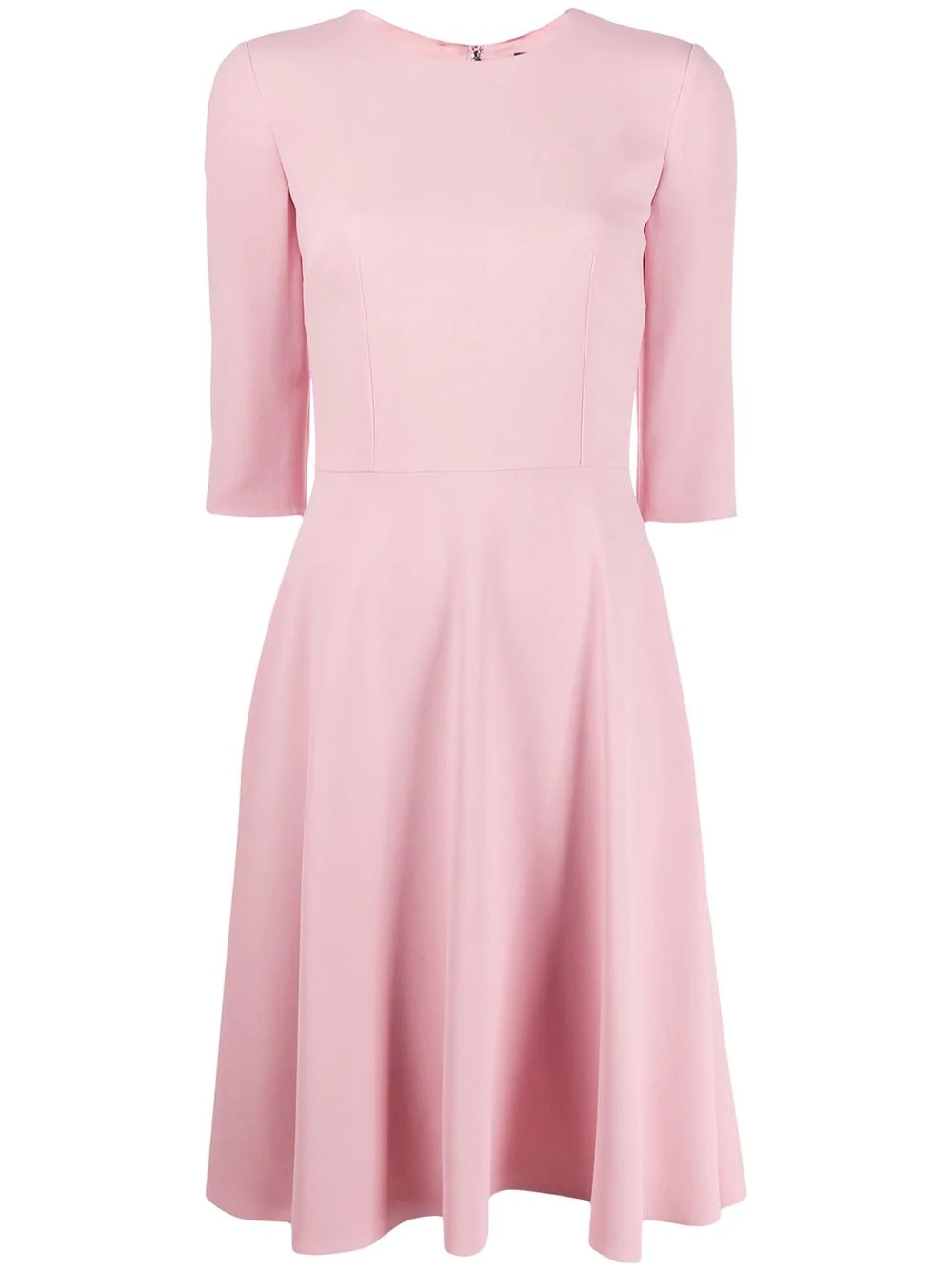 flared midi dress - 1