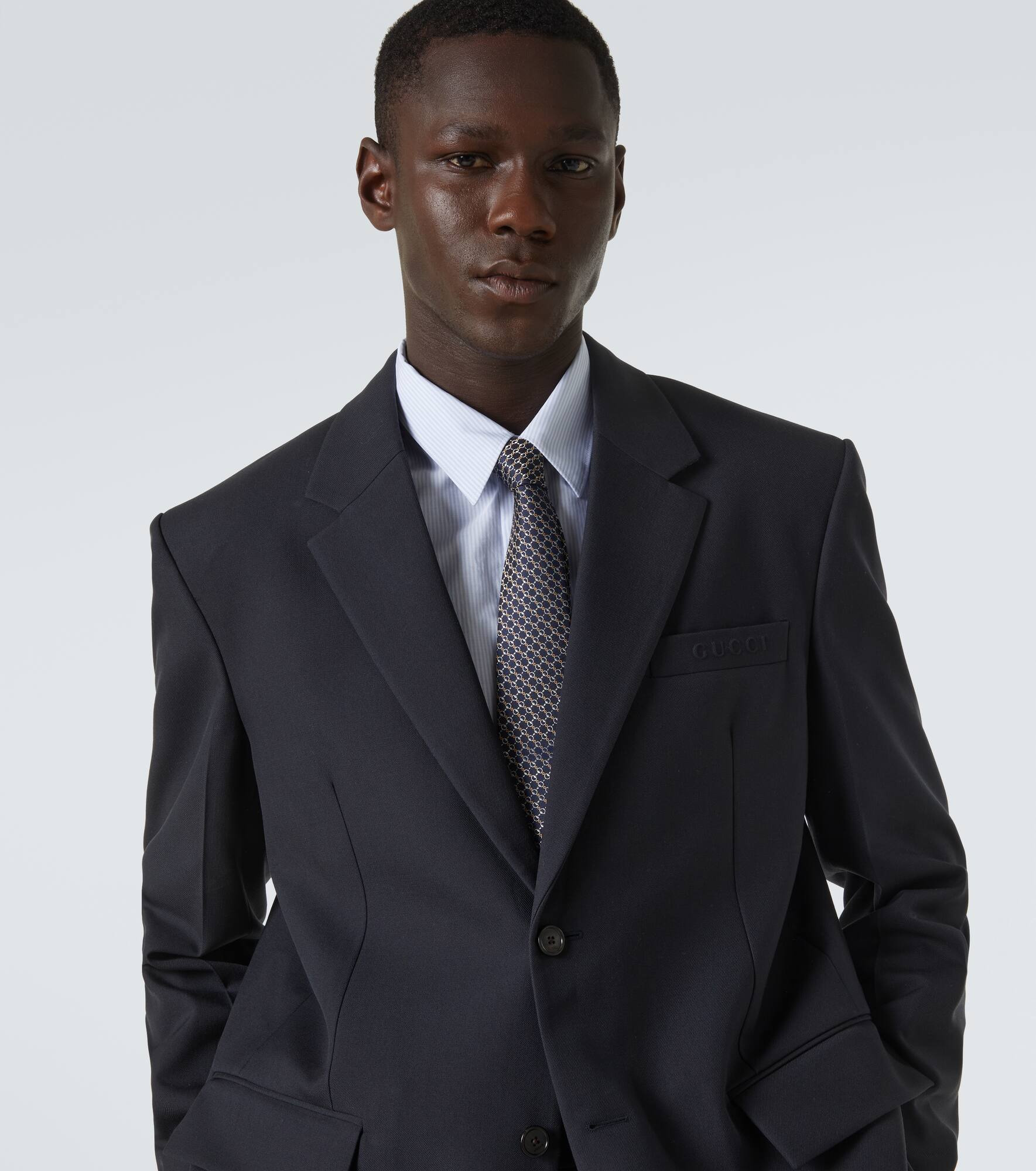 Silk jacquard tie - 3