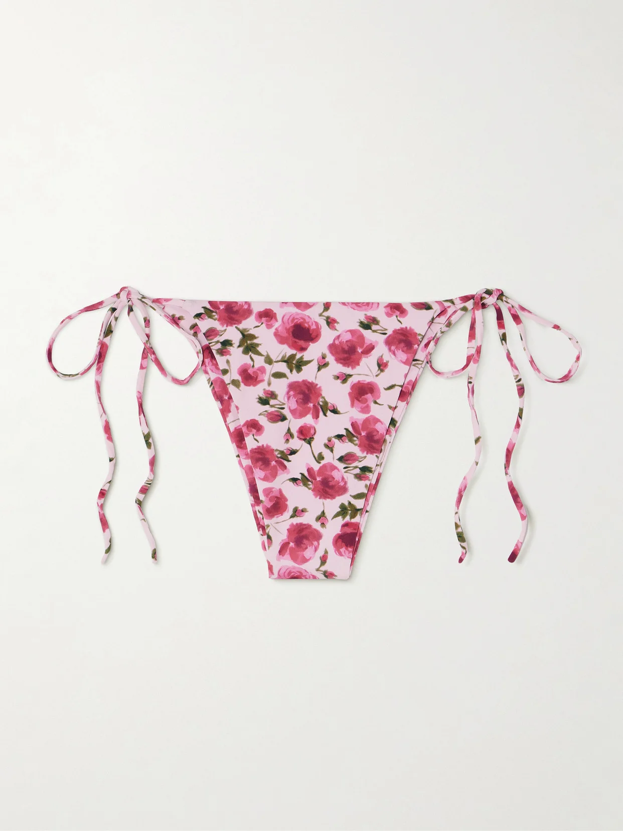 Floral-print Bikini Briefs - 1