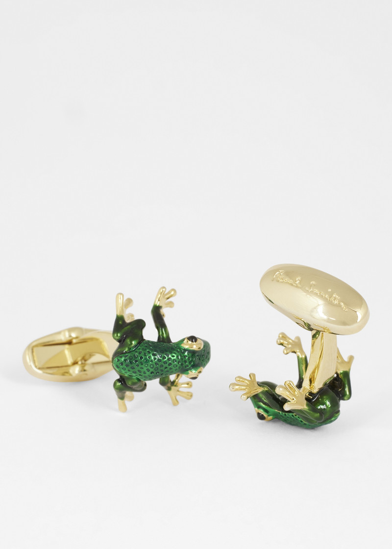 Paul Smith Green Frog Cufflinks outlook