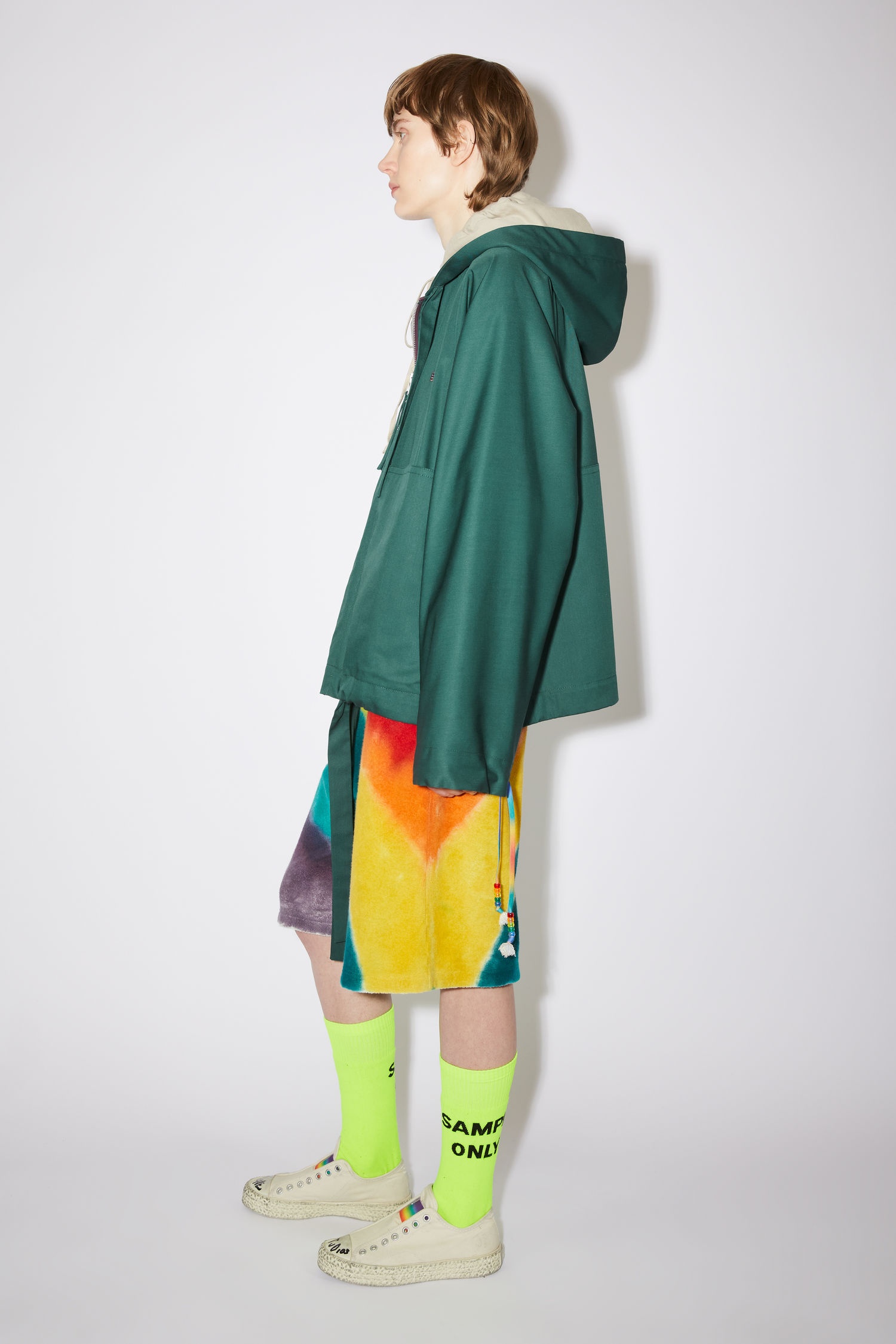 Hooded jacket - Forest green - 4
