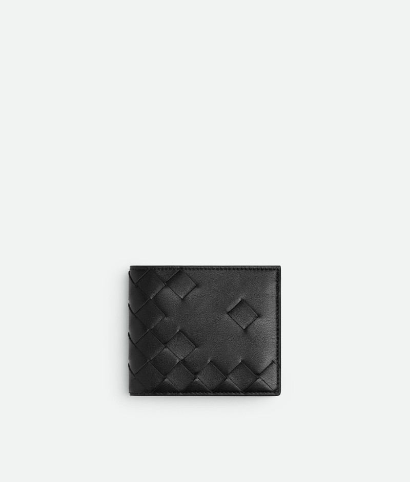 Intrecciato Bi-Fold Wallet With Coin Purse 1