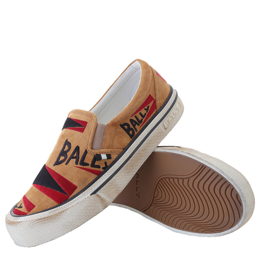 Bally - Bally Leory-Ric Ana Embroidered Slip-On Sneakers - 2