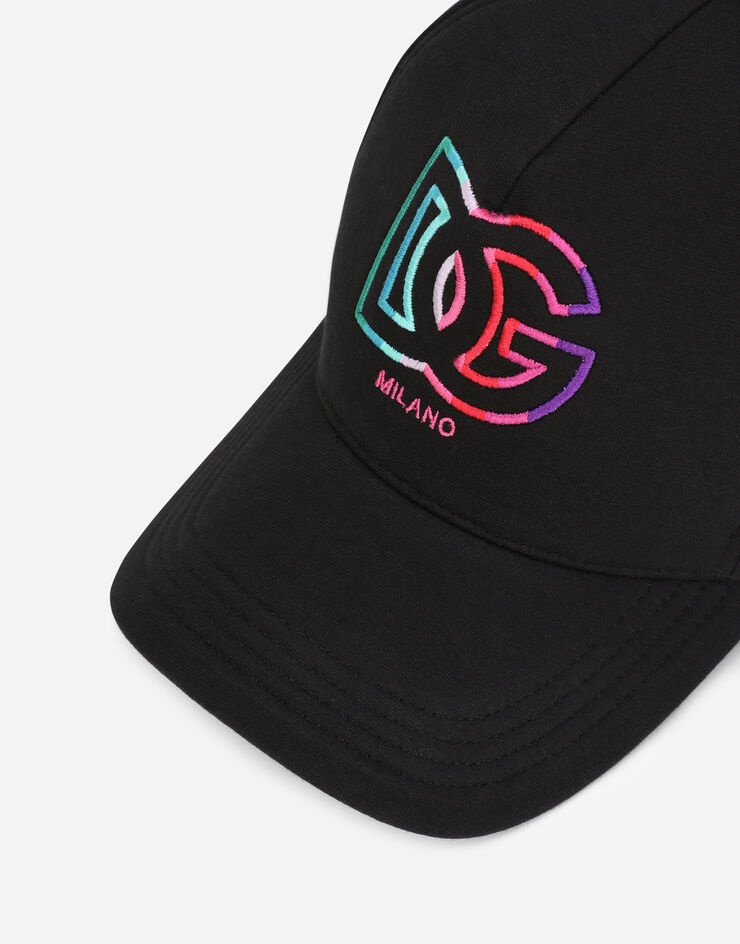 Baseball cap with multi-colored DG embroidery - 2